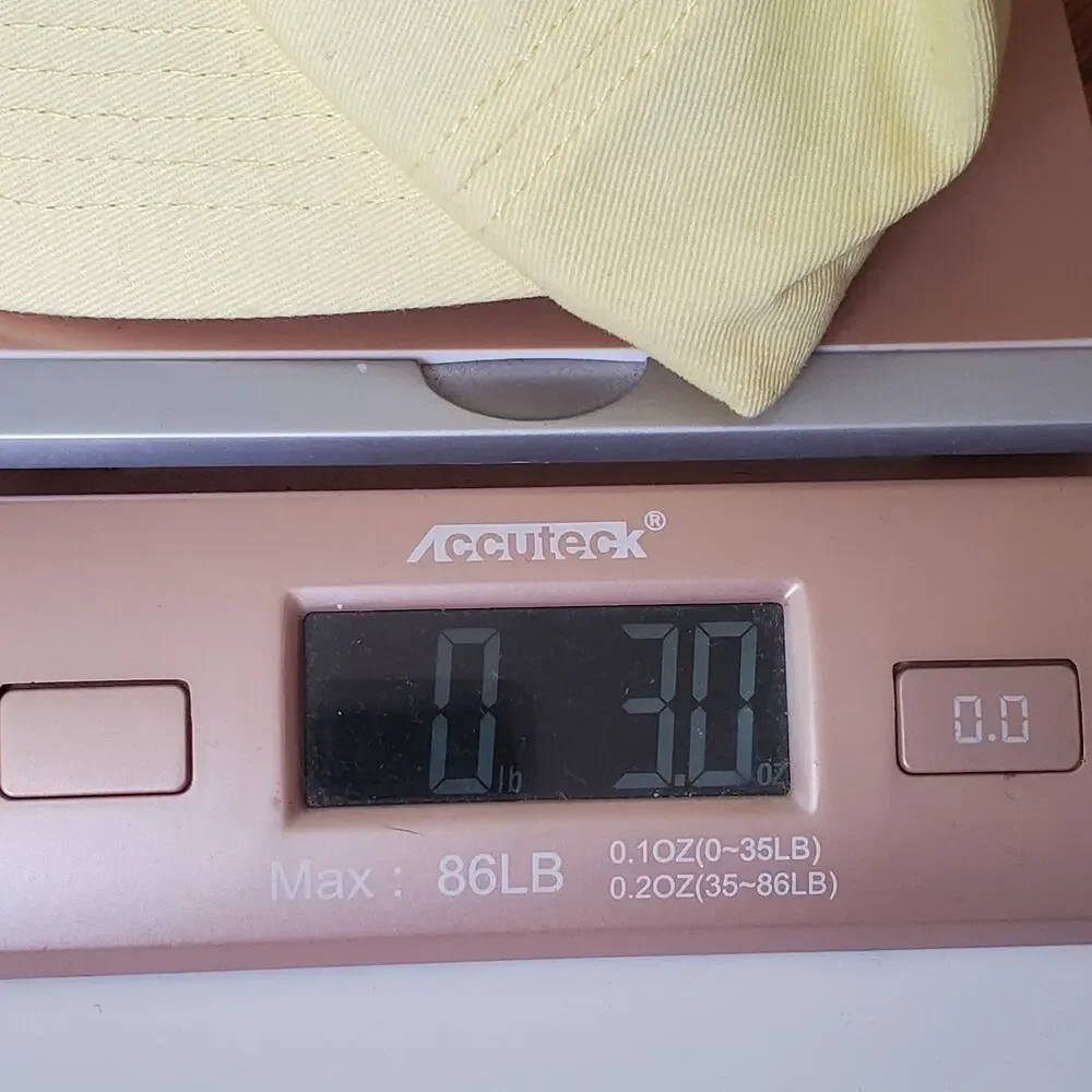 Huffer Embroidered Shrooms Ace Cap Medium Yellow Hippie‎ Summer Outdoor
